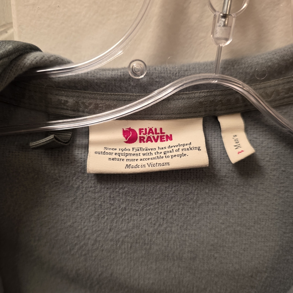Fjällräven Abisko Trail Fleece, Mens Green - Picture 4 of 4